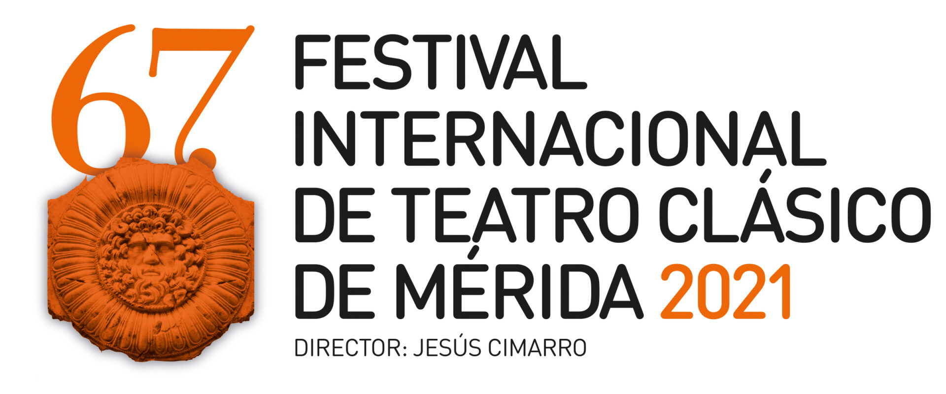 Logotipo del Festival Internacional de Teatro Clásico de Mérida 2021